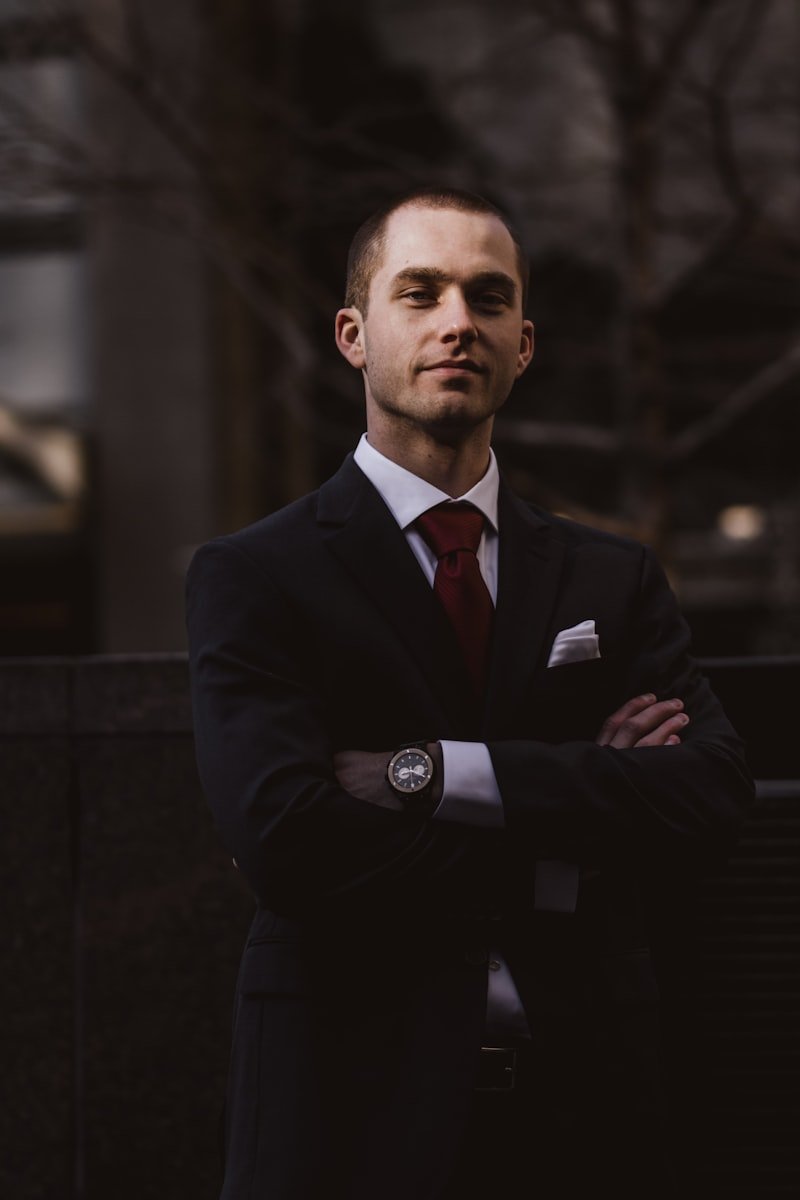 Portrait of a male brand strategist